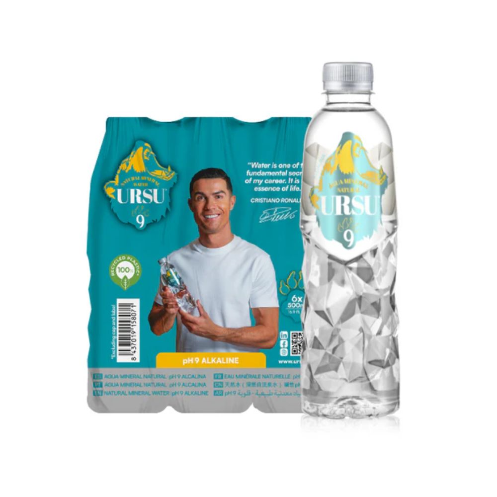 URSU Mineral Water 500ml By Cristiono Ronaldo
