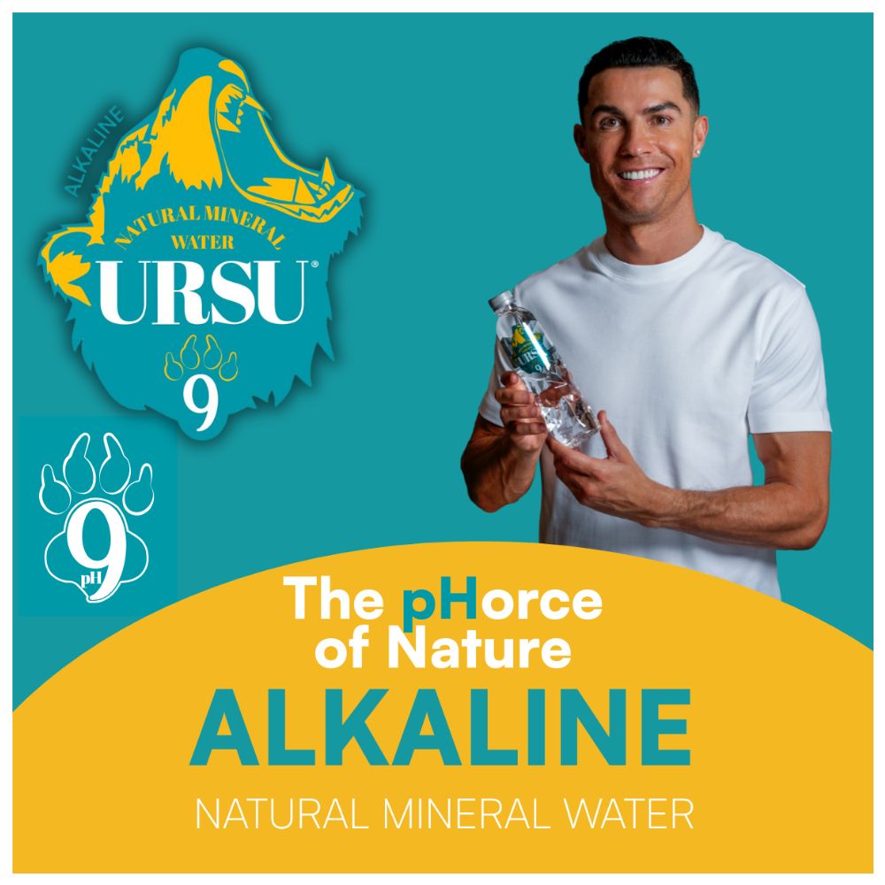 URSU Mineral Water 500ml By Cristiono Ronaldo