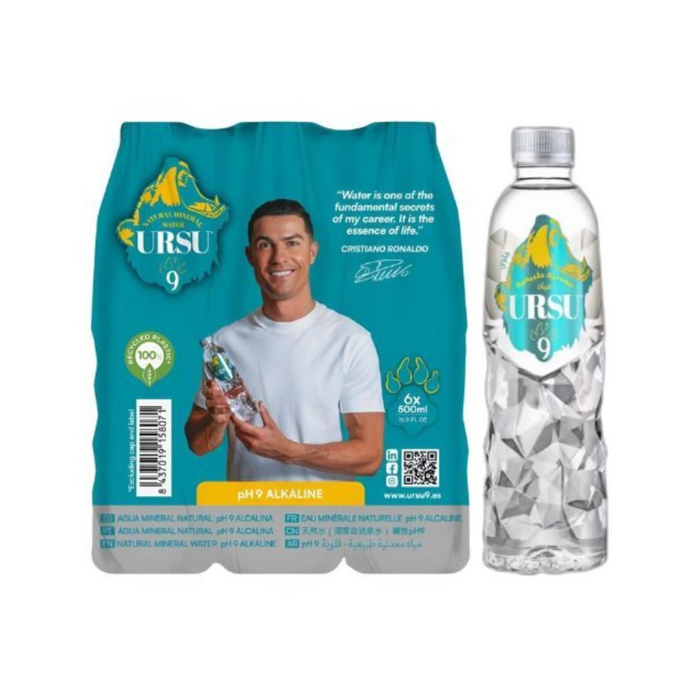 URSU Mineral Water 500ml By Cristiono Ronaldo