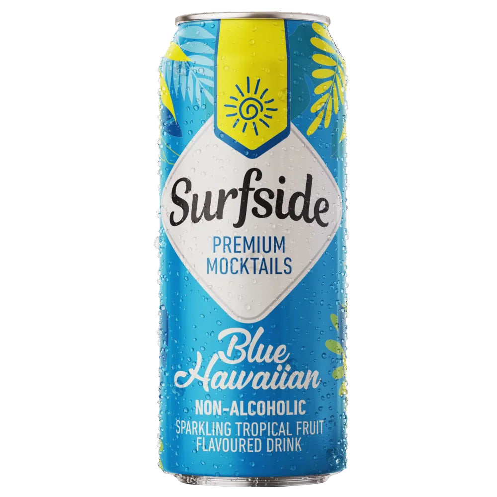 Surfside Blue Hawaiian Premium Mocktail (6x440ml)